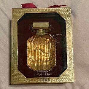 Victoria's Secret Bombshell Soiree Gold Fragrance Bottle